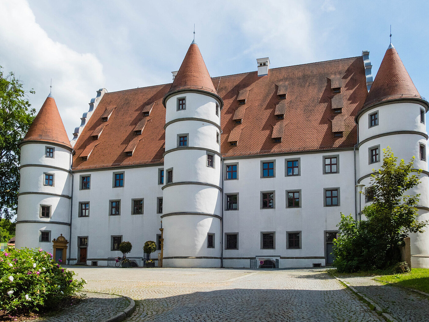 Bild: Das Schloss in Vohenstrauß.