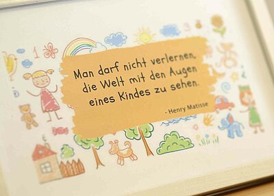 Ein Kinderbuch aus dem evangelischen Kindergarten Regenbogen in Erbendorf 