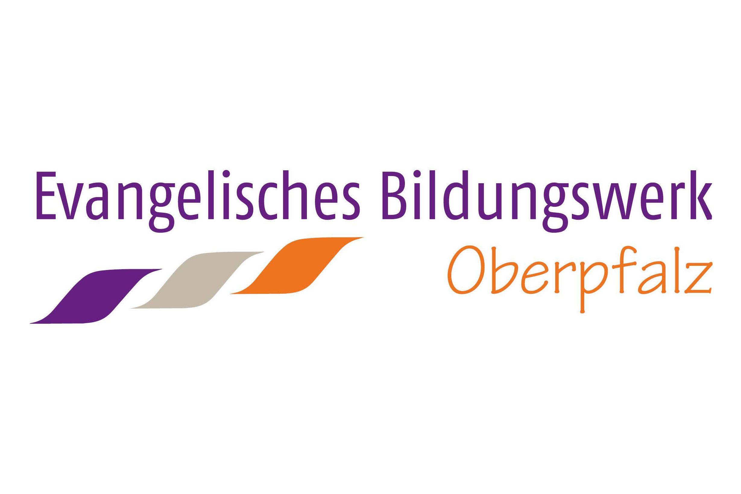 Das Logo des Evangelischen Bildungswerks in der Oberpfalz