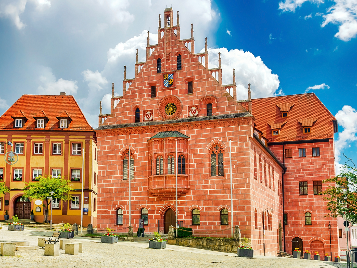 Bild: Gotisches Rathaus von Sulzbach-Rosenberg